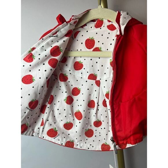 NWT Mayoral Strawberry Reversible Windbreaker Jacket Sz. 2-4mo - Picture 7 of 7